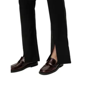 Pantalon évasé avec fente femme Pieces Rine image-4