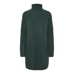 Vestido de gola alta para mulher Pieces Ellen image-0