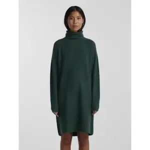 Vestido de gola alta para mulher Pieces Ellen image-1