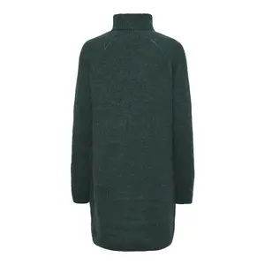 Vestido de gola alta para mulher Pieces Ellen image-4