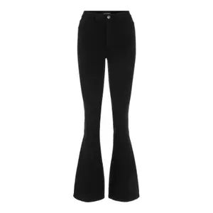 Pantalon évasé taille haute femme Pieces image-0