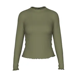 Maglietta a manica lunga da donna Pieces Nicca image-0