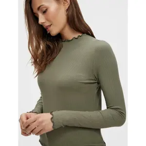 Maglietta a manica lunga da donna Pieces Nicca image-4