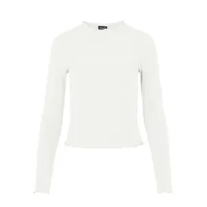 T-shirt de manga comprida feminina Pieces Nicca image-0