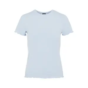 Camiseta de mujer de cuello alto Pieces Nicca image-0