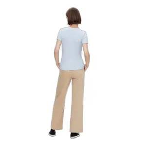 Camiseta de mujer de cuello alto Pieces Nicca image-2