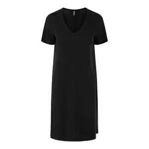 Robe t-shirt à col V femme Pieces Kamala image-0