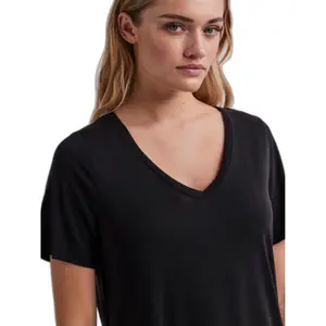 Robe t-shirt à col V femme Pieces Kamala image-4