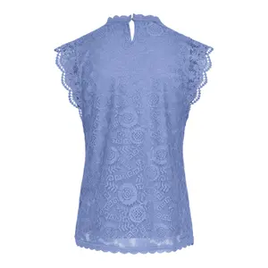 Débardeur en dentelle manche longue femme Pieces Olline image-1