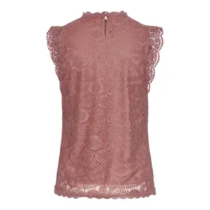 Camiseta de tirantes de encaje mujer Pieces Olline image-4