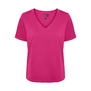 T-shirt à col V femme Pieces Ria image-0