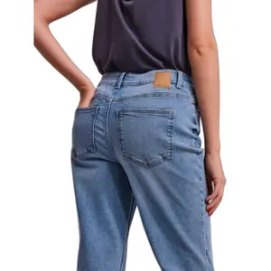 Jeans droit destroy femme Pieces Luna image-4