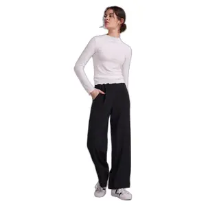 T-shirt manches longues femme Pieces Violette image-2