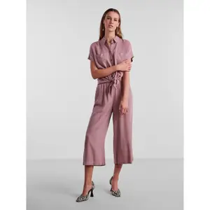Camisa de lino de mujer Pieces Vinsty Noos BC image-3