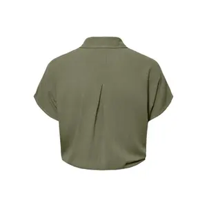 Camisa de lino de mujer Pieces Vinsty Noos BC image-3