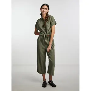 Camisa de lino de mujer Pieces Vinsty Noos BC image-2