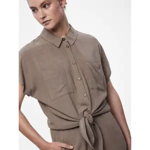 Chemise en lin femme Pieces Vinsty Noos BC image-5