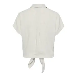 Camisa de lino de mujer Pieces Vinsty Noos BC image-1