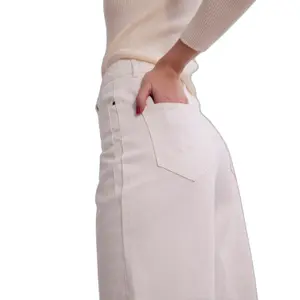 Jeans large taille haute femme Pieces Elli image-4
