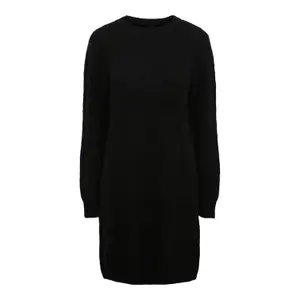 Vestido de pescoço comprido feminino Pieces Ellen image-0