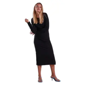 Robe à col O en maille femme Pieces Kylie image-1