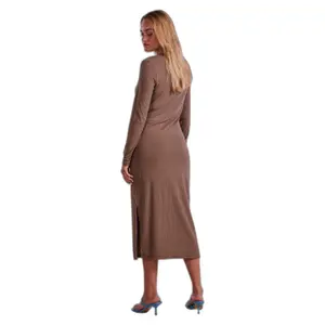 Robe à col O en maille femme Pieces Kylie image-3
