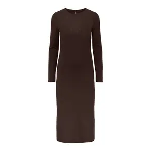 Robe à col O en maille femme Pieces Kylie image-0