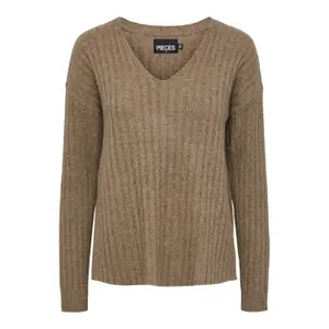 Pullover réversible femme Pieces Cava image-0