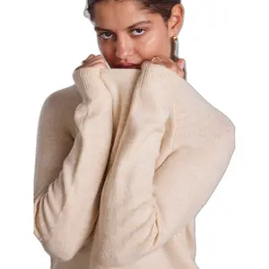 Pullover à col O femme Pieces Juliana image-4