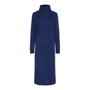 Pulloverkleid Rollkragen Frau Pieces Juliana image-0