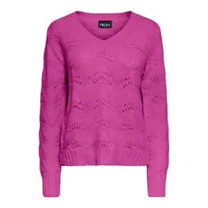 Pullover à col V femme Pieces Bibbi image-0
