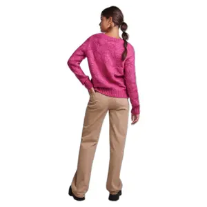 Pullover à col V femme Pieces Bibbi image-3