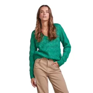 Pullover à col V femme Pieces Bibbi image-2