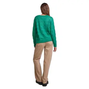 Pullover à col V femme Pieces Bibbi image-3