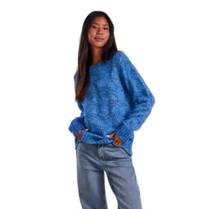 Pullover à col O femme Pieces Bibbi image-1