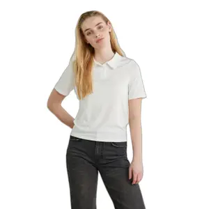 Polo manches courtes femme Pieces Kylie image-1