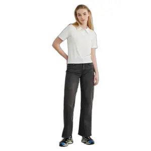 Polo manches courtes femme Pieces Kylie image-2