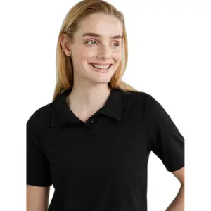 Polo manches courtes femme Pieces Kylie image-4