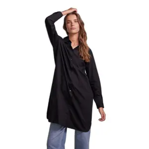 Robe-chemise manches longues femme Pieces Jayla image-1