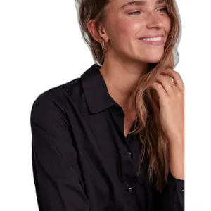 Robe-chemise manches longues femme Pieces Jayla image-4