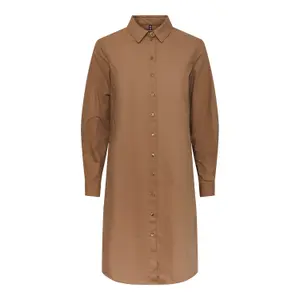 Robe-chemise manches longues femme Pieces Jayla image-0