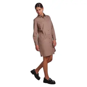 Robe-chemise manches longues femme Pieces Jayla image-3