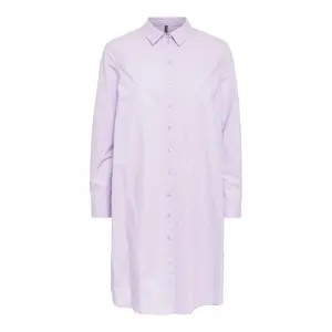 Robe-chemise manches longues femme Pieces Jayla image-0