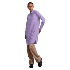Robe-chemise manches longues femme Pieces Jayla image-3