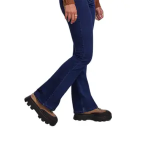 Jeans évasé femme Pieces Peggy image-4