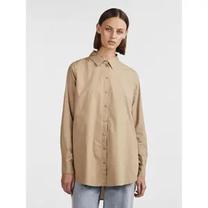 Camisa de manga larga mujer Pieces Jiva image-1