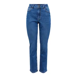 Jeans droit femme Pieces luna image-0