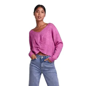 Pullover court réversible femme Pieces Noa image-1