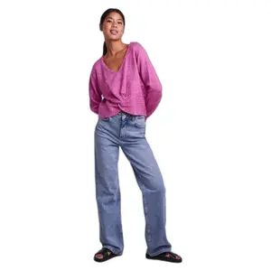 Pullover court réversible femme Pieces Noa image-2