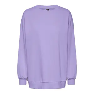 Sweatshirt oversize femme Pieces Chilli Summer image-0
